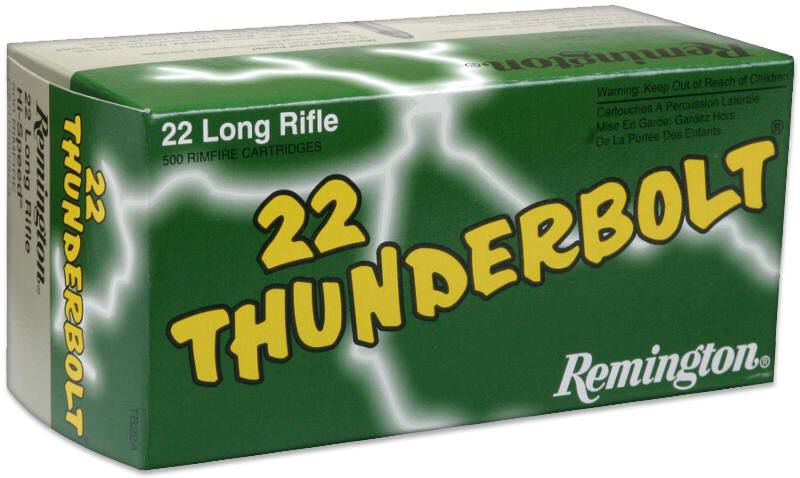 22 Thunderbolt&reg;, 22 LR, 40 Grain, Lead Round Nose, 1255 fps