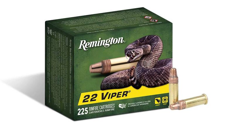 22 Viper&reg;, 22 LR, 36 Grain, Plated Truncated Cone Solid, 1410 fps