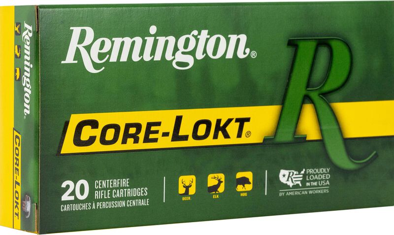 Core-Lokt, 7mm-08 Rem, 140 Grain, Pointed Soft Point Core Lokt, 2860 fps