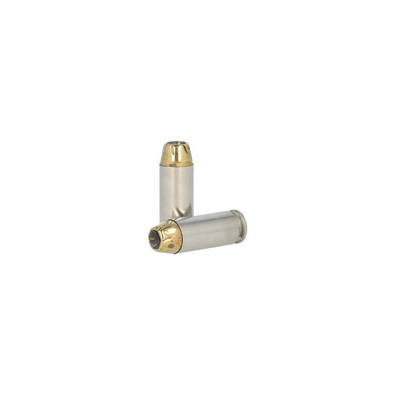 Golden Saber Defense, 10mm Auto, 180 Grain, Brass Jacketed Hollow Point, 1150 fps
