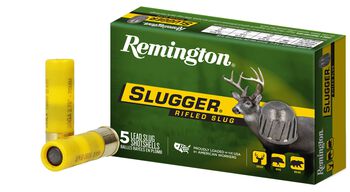 Slugger Rifled Slug, 20 Gauge, 383 Grain, 2-3/4 in, 1580 fps