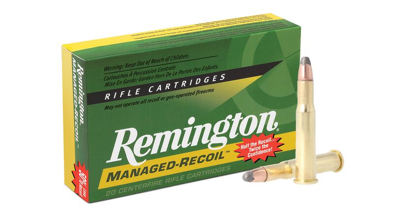 Managed Recoil, 30-30 Win, 125 Grain, Core-Lokt Soft Point, 2175 fps