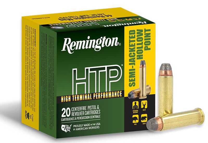 High Terminal Performance, 41 Rem Magnum, 210 Grain, Jacketed Soft Point, 1300 fps