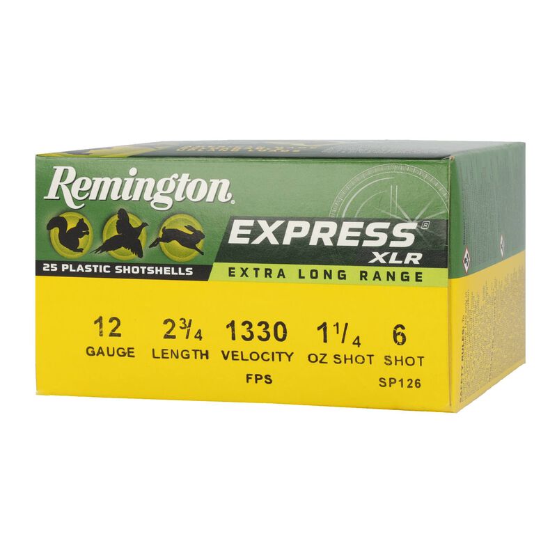 Express Extra Long Range, 12 Gauge, 6 Shot, 2-3/4 in, 1 1/4 oz, 1330 fps