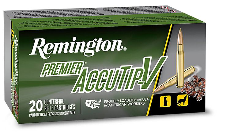 Premier AccuTip-V, 243 Win, 75 Grain, AccuTip-V, 3375 fps