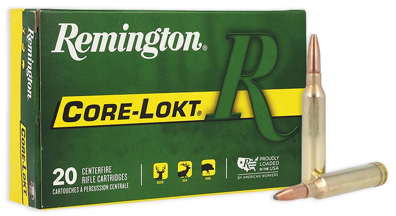 Core-Lokt, 7mm Rem Mag, 140 Grain, Pointed Soft Point Core Lokt, 3175 fps