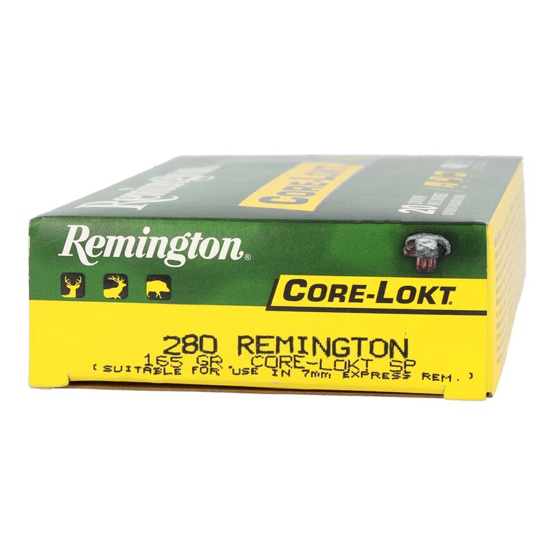 Core-Lokt, 280 Rem, 165 Grain, Core-Lokt Soft Point, 2820 fps