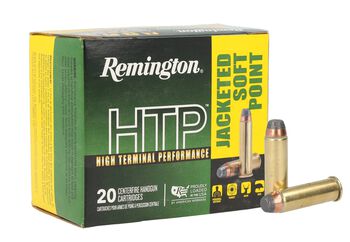High Terminal Performance, 41 Rem Magnum, 210 Grain, Jacketed Soft Point, 1300 fps