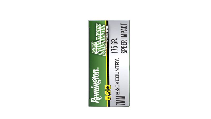 Premier Long Range, 7mm Backcountry, 175 Grain, Speer Impact, 3125 fps