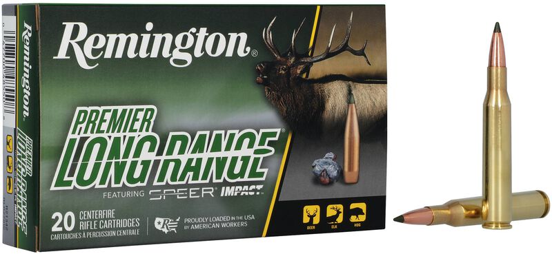 Premier Long Range, 270 Win, 150 Grain, Speer Impact, 2850 fps