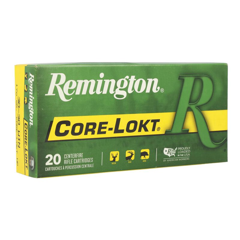 Core-Lokt, 30-30 Win, 170 Grain, Core-Lokt Hollow Point, 2200 fps