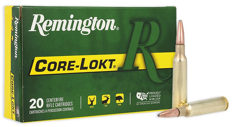 Core-Lokt, 6.5x55 Swedish, 140 Grain, Pointed Soft Point Core Lokt, 2550 fps