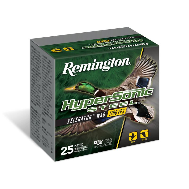 Hypersonic Steel, 20 Gauge, 4 Shot, 3 in, 7/8 oz, 1600 fps