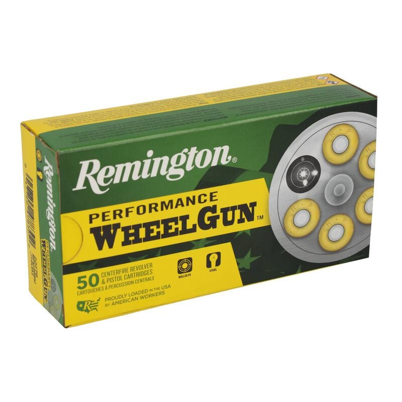 Performance WheelGun, 38 S&amp;W, 146 Grain, Lead Round Nose, 685 fps