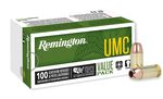 UMC Handgun, 45 Auto, 230 Grain, Jacketed Hollow Point, 835 fps