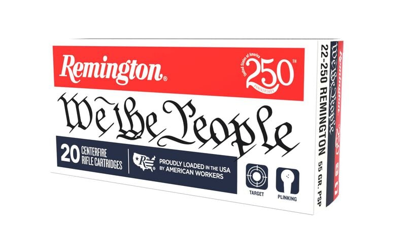 We the People Rifle, 22-250 Rem, 55 Grain, Pointed Soft Point, 3680 fps