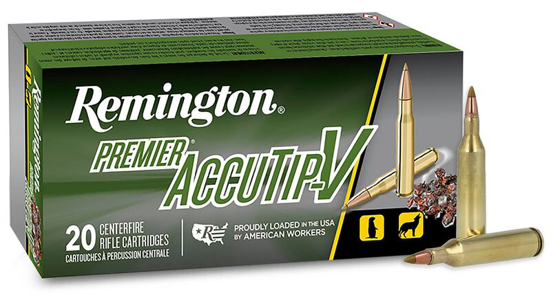 Premier AccuTip-V, 17 Remington, 20 Grain, AccuTip-V, 4250 fps