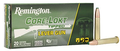 Core-Lokt Tipped Lever Gun box