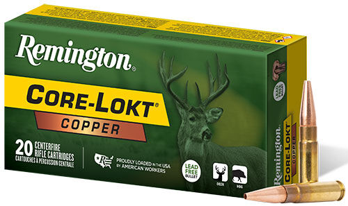 Core-Lokt Copper box and cartridges