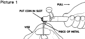 drawning of how to disassemble and reassemble a bolt assembly
