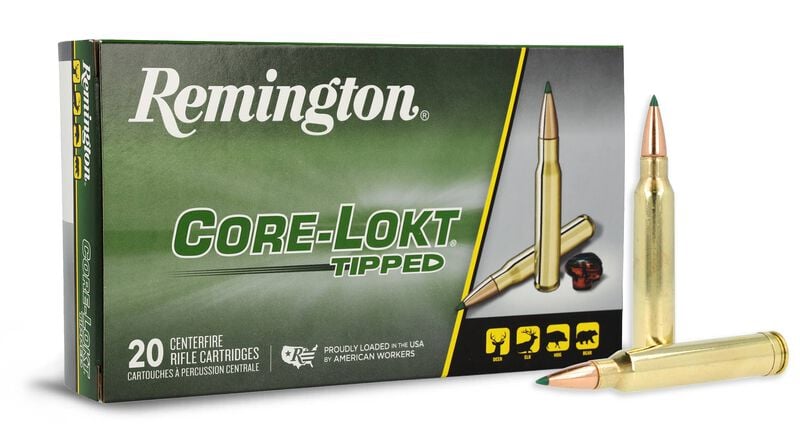 Remington Core-Lokt Tipped – eredeti gyári termékillusztráció