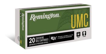 UMC Centerfire Rifle, 22-250 Rem, 45 Grain, Jacketed Hollow Point, 4000 fps