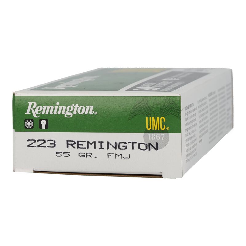 UMC Centerfire Rifle, 223 Rem, 55 Grain, Full Metal Jacket, 3240 fps