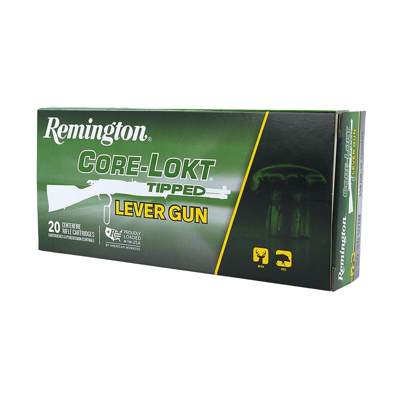 Core-Lokt Tipped Lever Gun, 30-30 Win, 150 Grain, Core-Lokt Tipped, 2390 fps