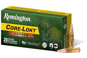 Core-Lokt Copper, 300 Blackout, 120 Grain, Copper HP, 2100 fps