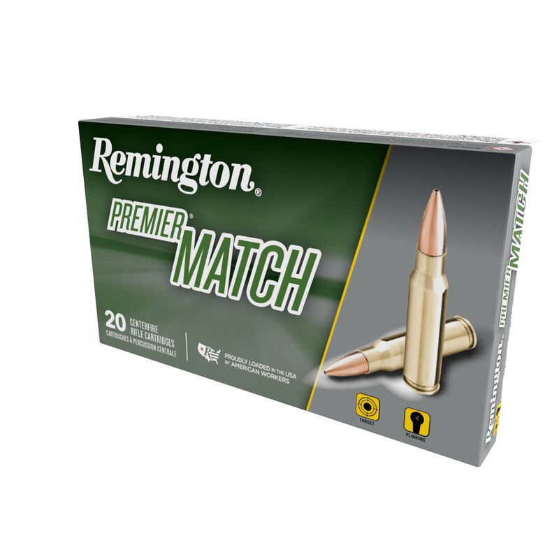 Premier Match, 223 Rem, 62 Grain, Hollow Point Match, 3025 fps