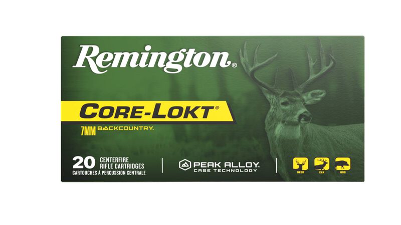 Core-Lokt, 7mm Backcountry, 175 Grain, Jacketed Soft Point, 3100 fps