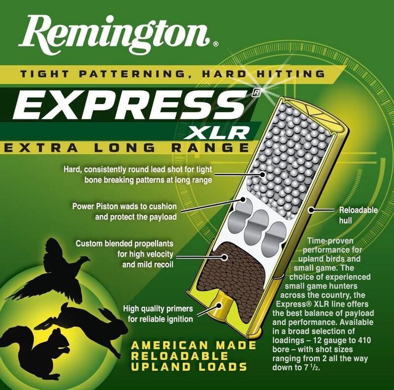 Express Extra Long Range, 20 Gauge, 7.5 Shot, 2-3/4 in, 1 oz, 1220 fps