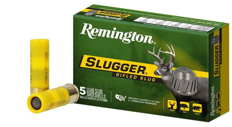 Slugger Rifled Slug, 20 Gauge, 383 Grain, 2-3/4 in, 1580 fps