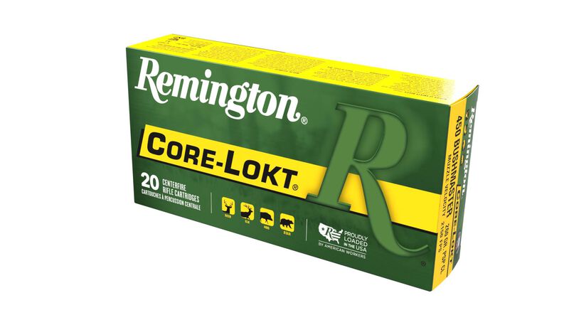 Core-Lokt, 450 Bushmaster, 260 Grain, Pointed Soft Point Core Lokt, 2040 fps