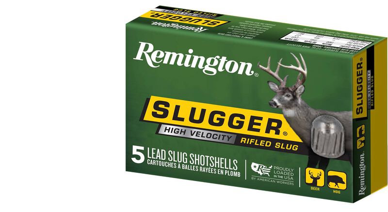 Slugger High Velocity Rifled Slug, 20 Gauge, 219 Grain, 2-3/4 in, 1800 fps