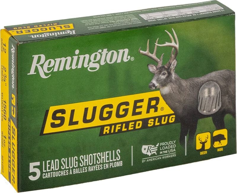 Slugger Rifled Slug, 12 Gauge, 438 Grain, 2-3/4 in, 1560 fps