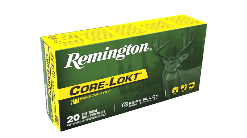 Core-Lokt, 7mm Backcountry, 175 Grain, Jacketed Soft Point, 3100 fps