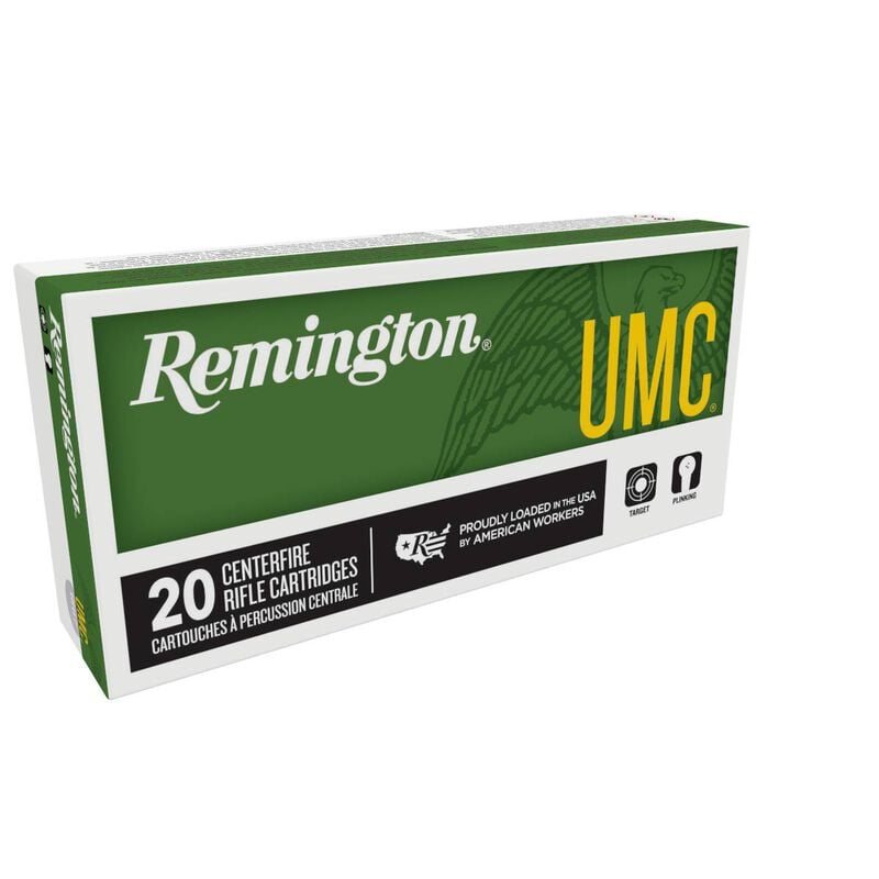 UMC Centerfire Rifle, 22-250 Rem, 45 Grain, Jacketed Hollow Point, 4000 fps