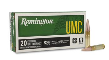 UMC Centerfire Rifle, 300 Blackout, 150 Grain, Full Metal Jacket, 1905 fps