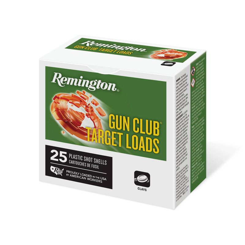 Gun Club, 12 Gauge, 7.5 Shot, 2-3/4 in, 1 1/8 oz, 1200 fps