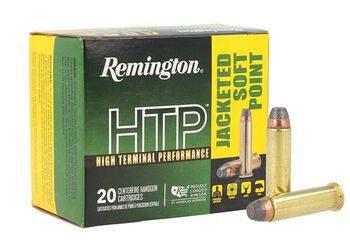High Terminal Performance, 44 Rem Magnum, 240 Grain, Jacketed Soft Point, 1180 fps
