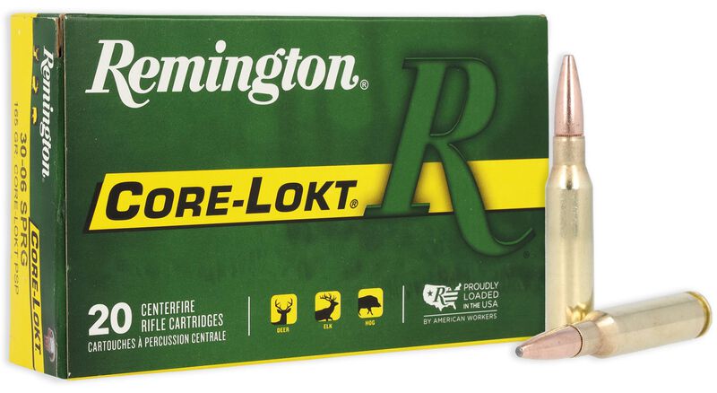 Core-Lokt, 7mm-08 Rem, 140 Grain, Pointed Soft Point Core Lokt, 2860 fps 7mm-08 Rem Caliber Ammo - 20 Rounds of 140 Grain Weight Ammunition (21337)