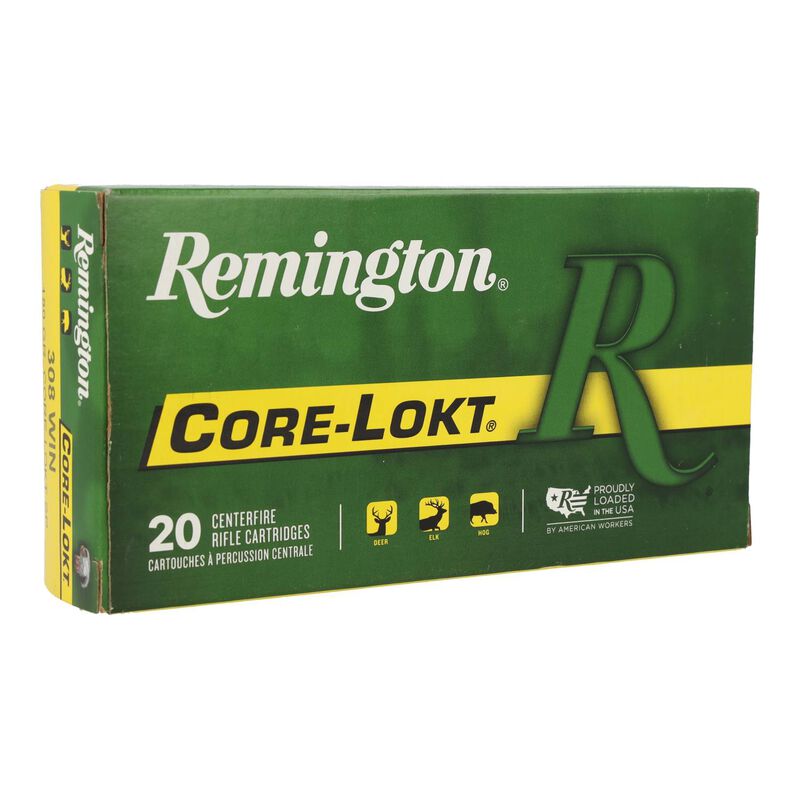 Core-Lokt, 308 Win, 180 Grain, Core-Lokt Soft Point, 2620 fps