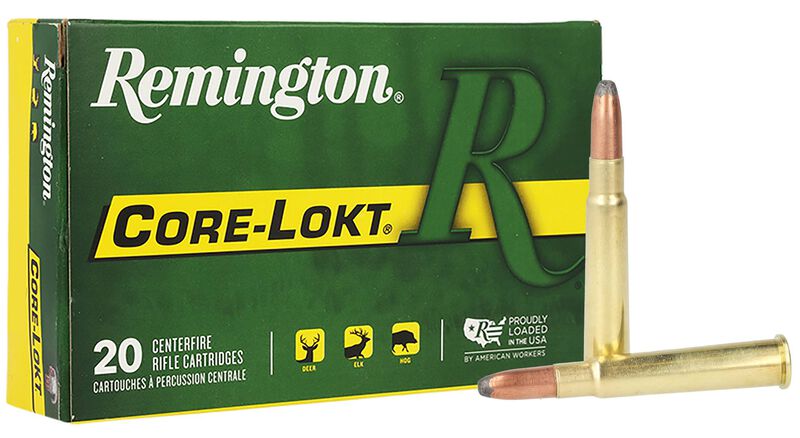Core-Lokt, 303 British, 180 Grain, Core-Lokt Soft Point, 2460 fps 303 British Caliber Ammo - 20 Rounds of 180 Grain Weight Ammunition (21471)