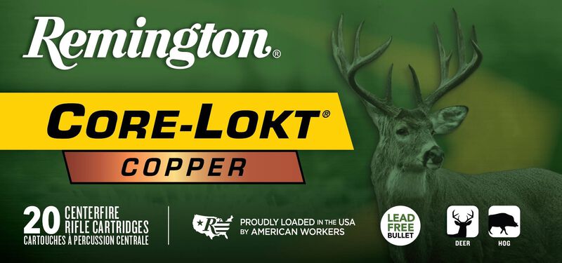 Core-Lokt Copper, 243 Win, 85 Grain, Copper HP, 3200 fps