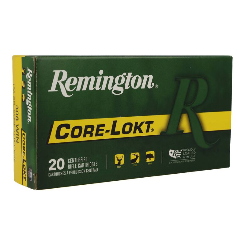 Core-Lokt, 308 Win, 150 Grain, Pointed Soft Point Core Lokt, 2820 fps