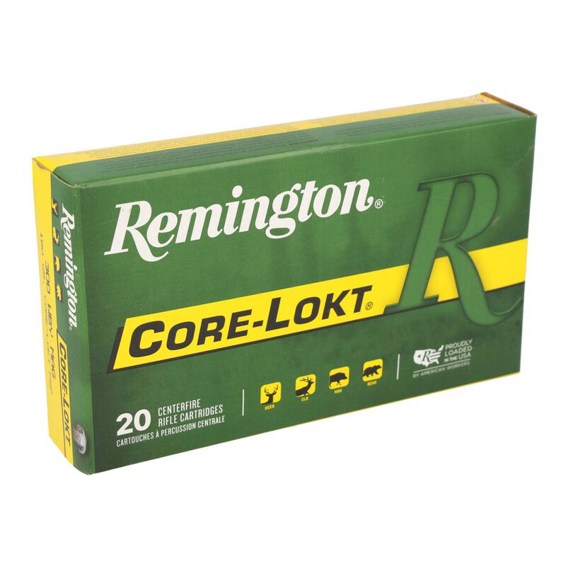 Core-Lokt, 300 Wby Mag, 180 Grain, Pointed Soft Point Core Lokt, 3120 fps