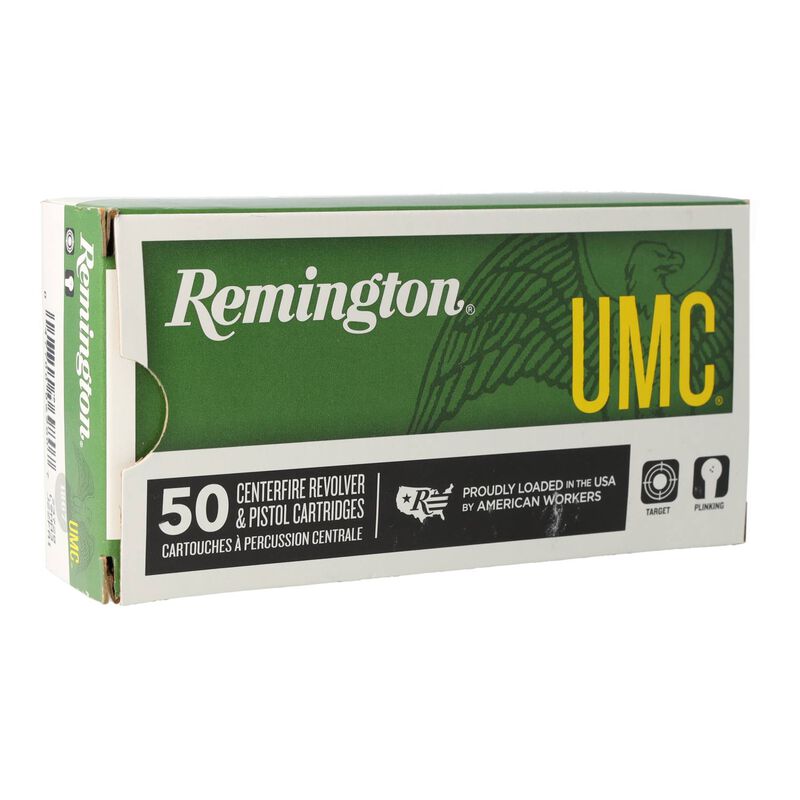 UMC Handgun, 9mm Luger, 115 Grain, Full Metal Jacket, 1145 fps