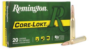 Core-Lokt, 270 Win, 100 Grain, Pointed Soft Point Core Lokt, 3320 fps