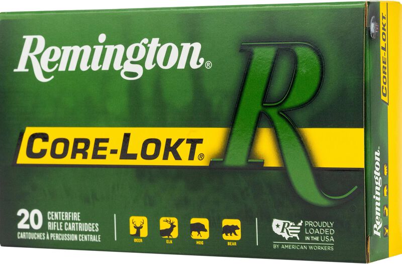 Core-Lokt, 300 Win Mag, 180 Grain, Pointed Soft Point Core Lokt, 2960 fps